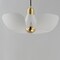Maxim Lighting Poppy 18'' Pendant, White/Satin Brass 11394WTSBR - alternate 2